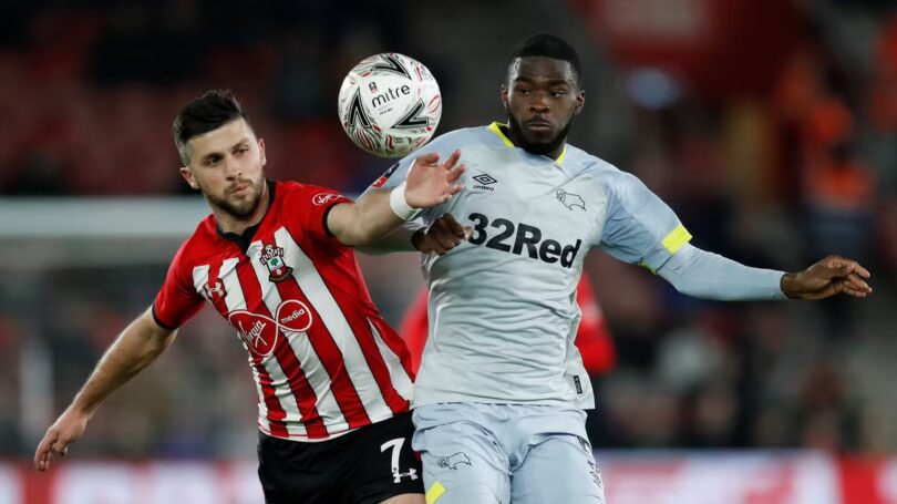 fikayo tomori shane long southampton v derby county