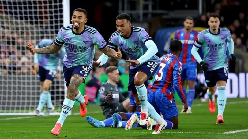 Crystal Palace 1-5 Arsenal: Gunners Dominate at Selhurst Park