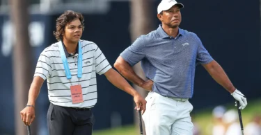 Tiger Woods and Son Charlie Share the Lead at PNC Championship