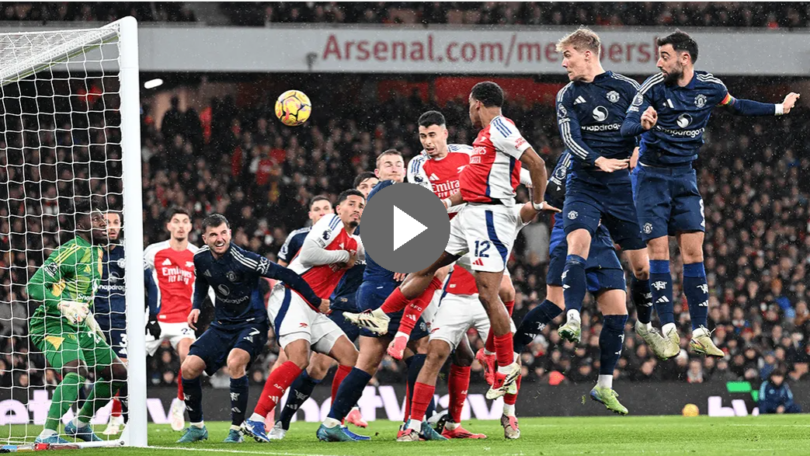 Report: Arsenal 2-0 Manchester United