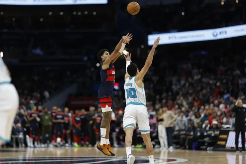 Jordan Poole's Clutch Three-Pointer Saves Wizards After Blowing Big Lead Against Hornets