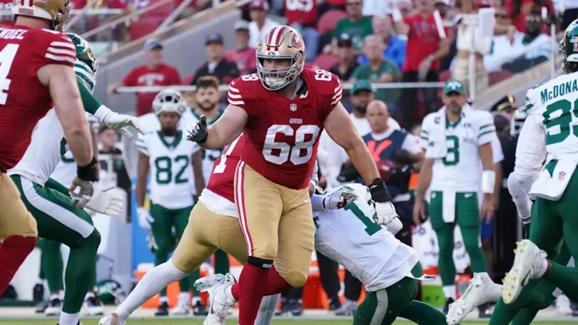 Another 49ers Starting Offensive Lineman Misses Practice: A Growing Concern for San Francisco