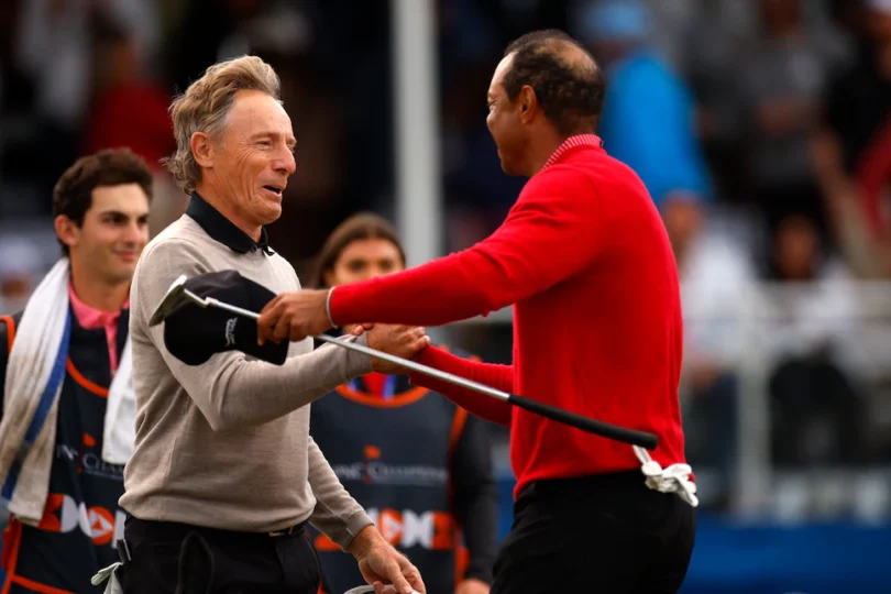 Sorry, Charlie: Tiger's Son Hits First Career Ace, But Team Woods Falls to Team Langer in Playoff